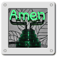 Amen - Green Neon Nightlight